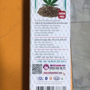 kenevir tohumu yağı